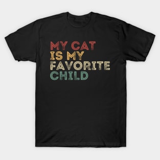 My cat is My Favorite Child T-Shirt